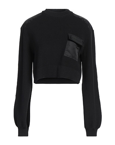 REMAIN BIRGER CHRISTENSEN Jumper Black 50% Cotton, 50% Polyester, Polyamide