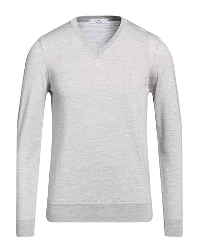 MASQ Jumper Light grey 100% Merino Wool