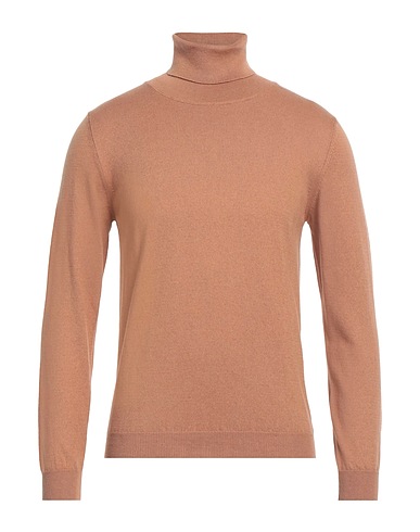 BELLWOOD Rollkragenpullover Kamel 90% Baumwolle, 10% Kaschmir
