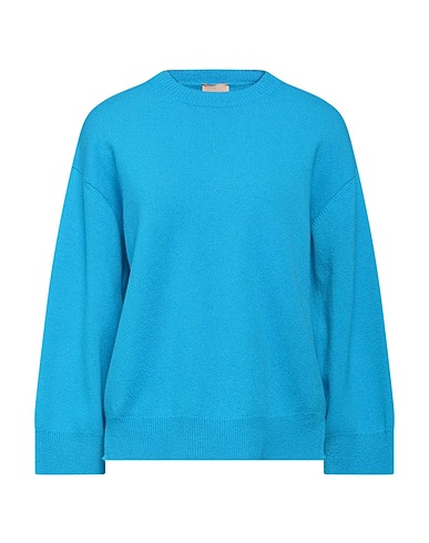 SIR-VICE Pullover Azzurro 73% Lana, 13% Cachemire, 13% Poliammide, 1% Elastan