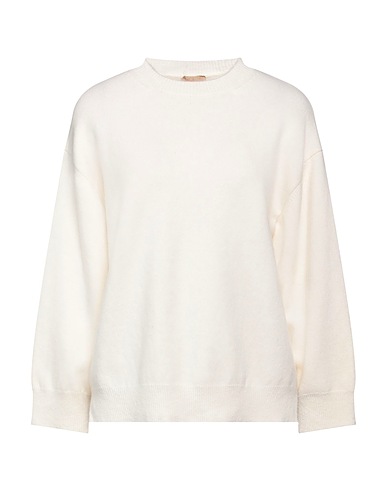 SIR-VICE Jumper Ivory 73% Wool, 13% Cashmere, 13% Polyamide, 1% Elastane