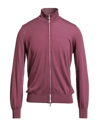 BRUNELLO CUCINELLI Cardigan Mauve 90% Virgin Wool, 10% Cashmere