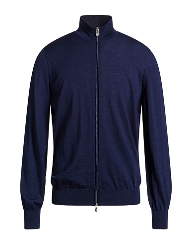 BRUNELLO CUCINELLI Cardigan Navy blue 90% Virgin Wool, 10% Cashmere