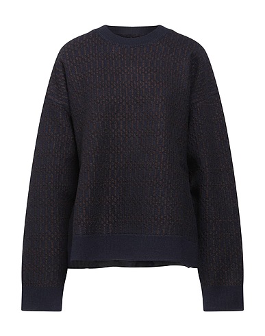 JIL SANDER Jumper Navy blue 100% Wool