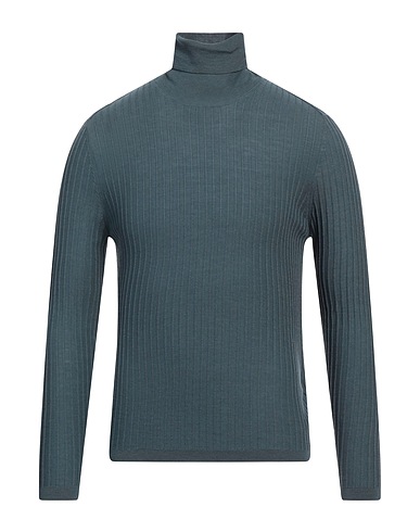 BALLANTYNE Rollkragenpullover Aquamarin 100% Wolle