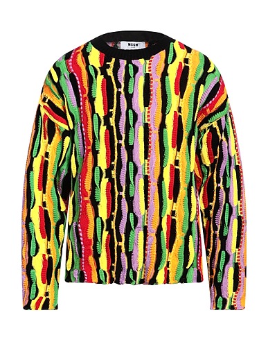 MSGM Sweater Orange 100% Cotton