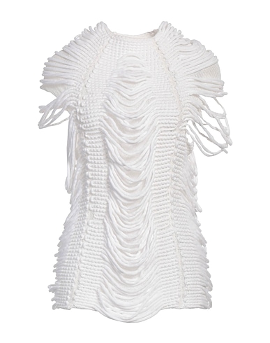 LIVIANA CONTI Jersey BIANCO 52% Algodón, 48% Poliamida, Viscosa