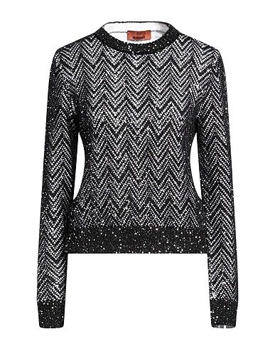 MISSONI Sweater Black 35% Polyamide, 35% Polyester, 20% Cotton, 10% Polyurethane