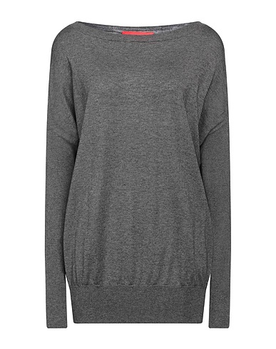WILD CASHMERE Pullover Piombo 55% Seta, 45% Cachemire
