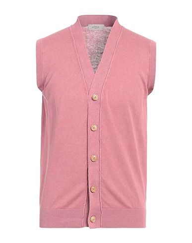 ALTEA Cardigan Rosa antico 55% Lino, 45% Cotone