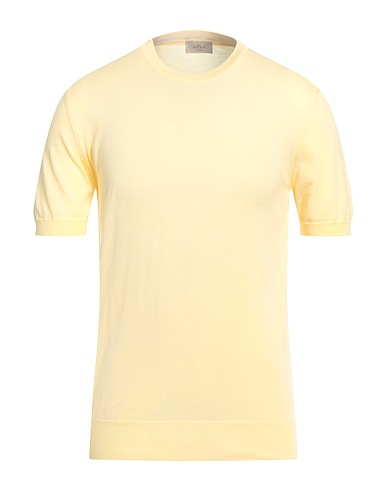 ALTEA Sweater Pastel yellow 100% Cotton