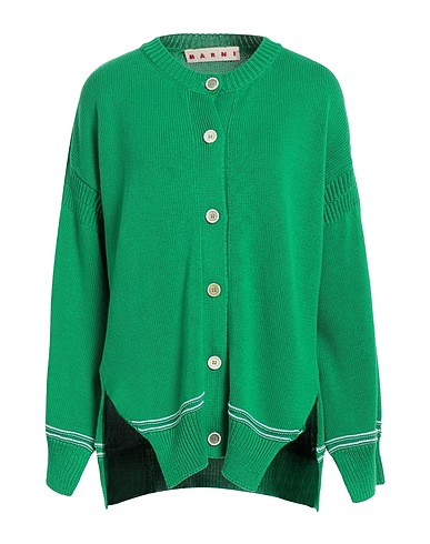 MARNI Cardigan Green 100% Cotton