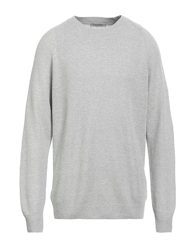 LA FILERIA Pullover Grigio chiaro 68% Lino, 32% Cotone