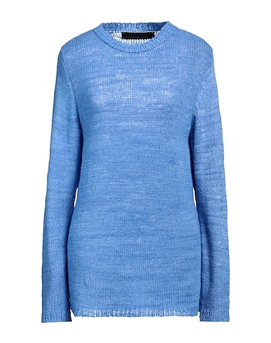 THE ELDER STATESMAN Cashmere blend AZZURRO 100% Cashmere