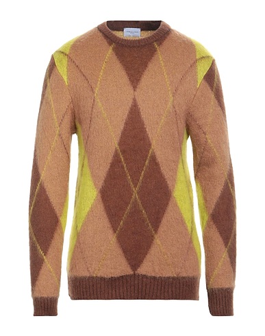 FAMILY FIRST  Milano Pullover Kamel 50% Mohairwolle, 30% Polyamid, 20% Acryl