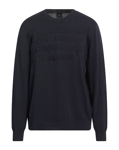 ARMANI EXCHANGE Свитер Иссиня-чёрный 100% Хлопок