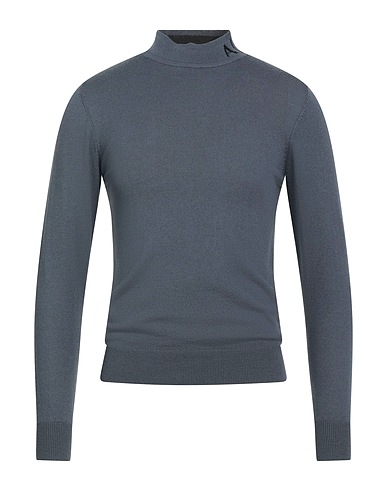ARMANI EXCHANGE Μπλούζα ζιβάγκο Μπλε αεροπορίας 50% Ακρυλικό, 50% Παρθένο μαλλί