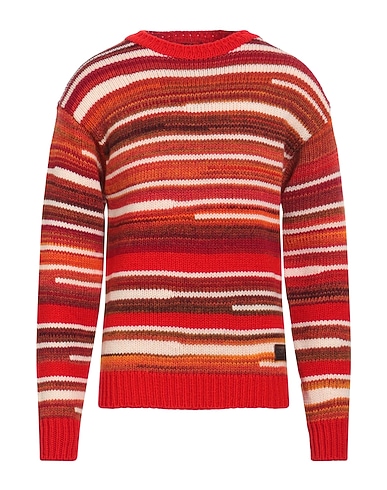 DSQUARED2 Sweater Orange 59% Wool, 41% Acrylic, Calfskin