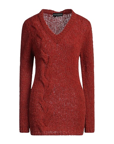 CRISTINA GAVIOLI Jumper Rust 45% Acrylic, 25% Alpaca wool, 25% Wool, 5% Nylon