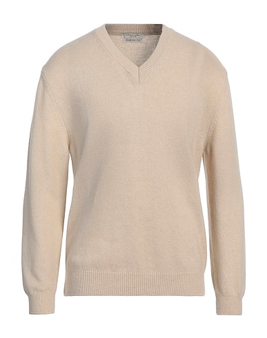 DANIELE FIESOLI Cashmere jumper CASHMERE UPCYCLED Beige 100% Cashmere