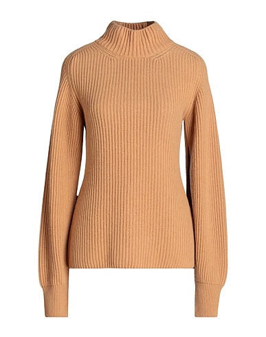 NUDE Turtleneck Camel 40% Wool, 25% Viscose, 25% Polyamide, 10% Cashmere