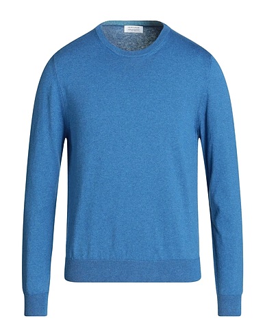 HERITAGE Pullover Blu 100% Cotone