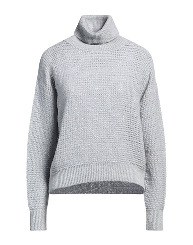 PESERICO Turtleneck Grey 45% Polyamide, 27% Virgin Wool, 23% Alpaca wool, 5% Polyester