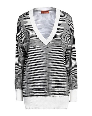 MISSONI Pullover Weiß 100% Seide