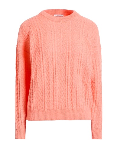 PESERICO Pullover Salmone 58% Lana di baby alpaca, 36% Poliammide, 6% Lana Vergine
