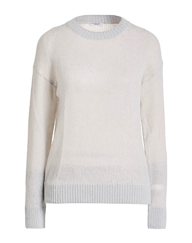PESERICO Jumper Light grey 58% Baby alpaca wool, 36% Polyamide, 6% Virgin Wool