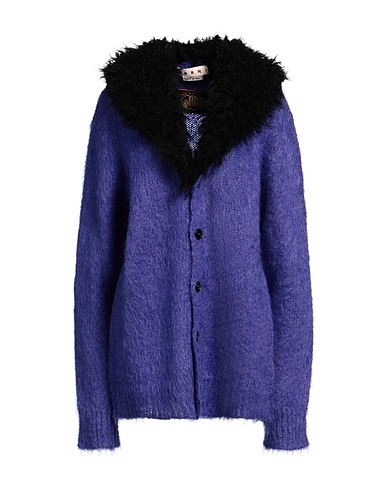 MARNI Cardigan Purple 80% Mohair wool, 20% Polyamide