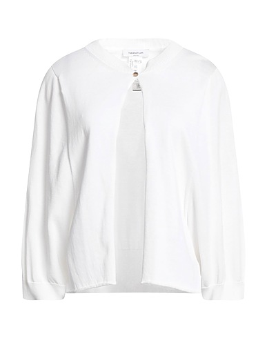 FABIANA FILIPPI Cardigan White 100% Cotton