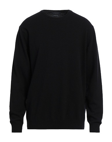 DANIELE FIESOLI Sweater Black 90% Wool, 10% Cashmere