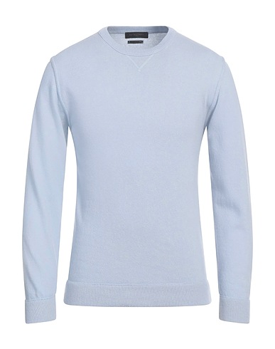 DANIELE FIESOLI Jumper Sky blue 90% Wool, 10% Cashmere