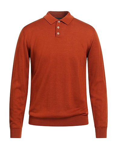 DANIELE FIESOLI Jumper Rust 100% Merino Wool