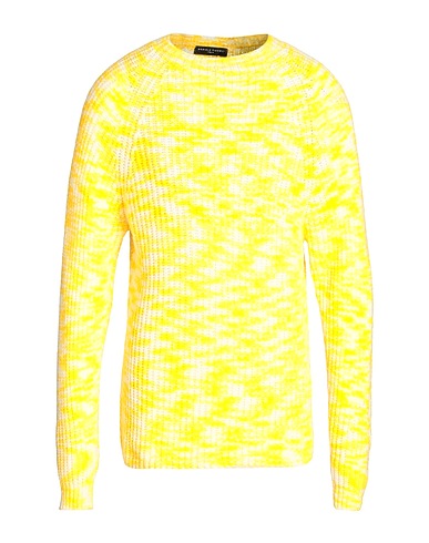 DANIELE FIESOLI Pullover Gelb 70% Merinowolle, 30% Tencel™
