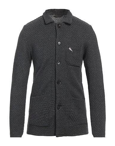 PAOLONI Cardigan Charcoal 70% Acrylic, 30% Wool
