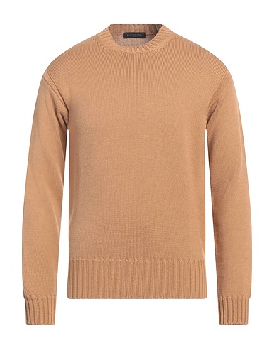 DANIELE FIESOLI Jumper Beige 50% Merino Wool, 50% Acrylic