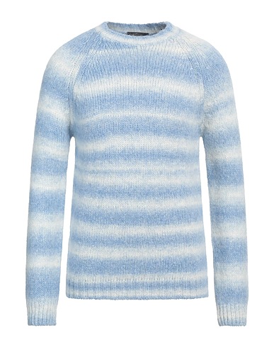 DANIELE FIESOLI Jumper Sky blue 55% Baby alpaca wool, 23% Merino Wool, 22% Polyamide