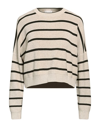 BRUNELLO CUCINELLI Sweater Sand 100% Cotton