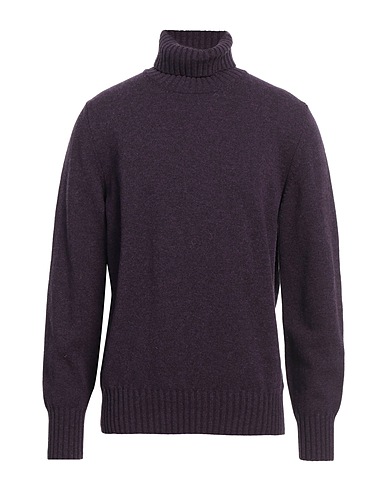 DOPPIAA Turtleneck Plum 80% Wool, 20% Polyamide