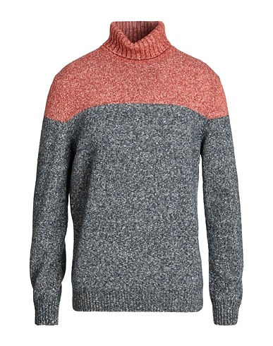HERITAGE Polo neck Brick red 37% Alpaca wool, 30% Cotton, 26% Polyamide, 7% Wool