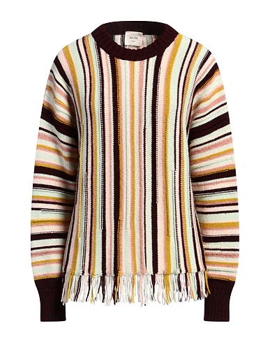 ALYSI Jumper Burgundy 45% Acrylic, 37% Alpaca wool, 18% Merino Wool