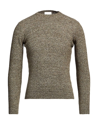 HERITAGE Jumper Military green 37% Alpaca wool, 30% Cotton, 26% Polyamide, 7% Wool