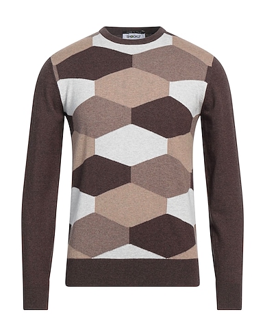 SHOCKLY Jumper TESTA DI MORO 95% Cotton, 5% Cashmere