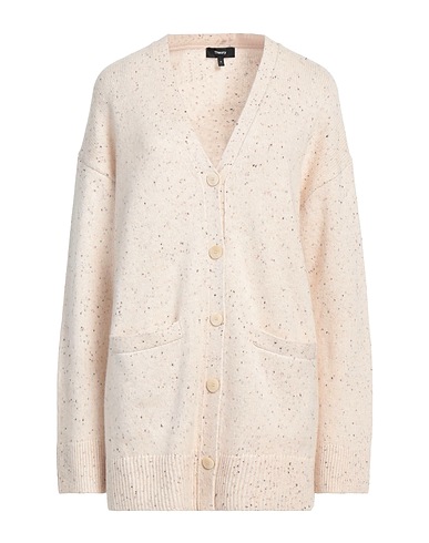 THEORY Cardigan Cream 85% Wool, 15% Cashmere
