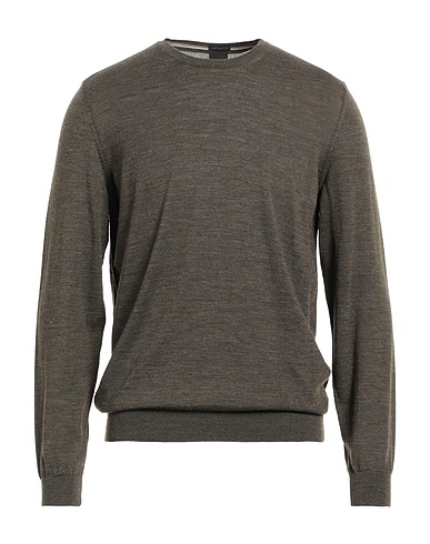 BOSS Jumper Khaki 100% Virgin Wool