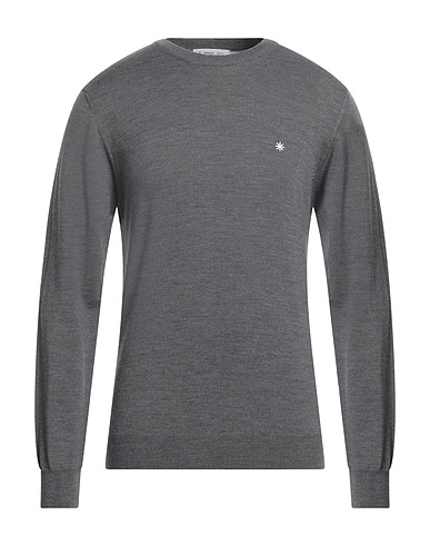 MANUEL RITZ Sweater Grey 100% Wool