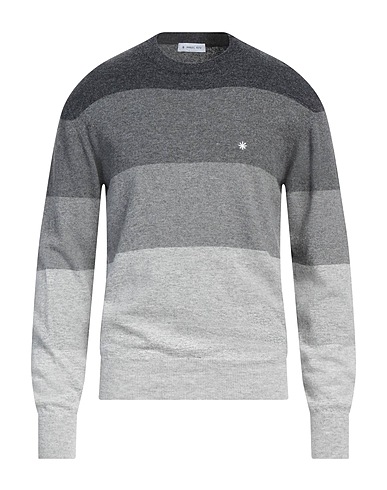 MANUEL RITZ Pullover Grigio 35% Poliammide, 30% Lana, 30% Viscosa, 5% Cachemire