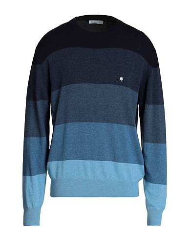 MANUEL RITZ Jumper Navy blue 35% Polyamide, 30% Wool, 30% Viscose, 5% Cashmere